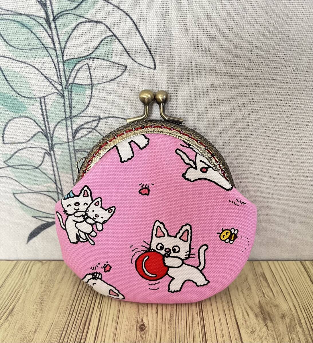 訳あり★手のひらサイズ★がま口 / ポーチ/ 財布 / 小物入れ / ハンドメイド _画像2