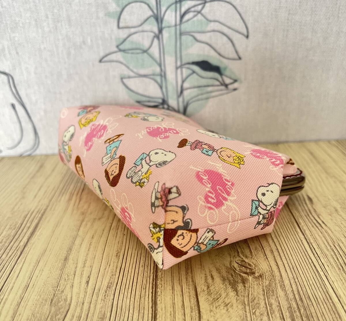 ラスト★がま口・ ポーチ / 財布 / 小物入れ / ハンドメイド / スヌーピー小柄_画像5