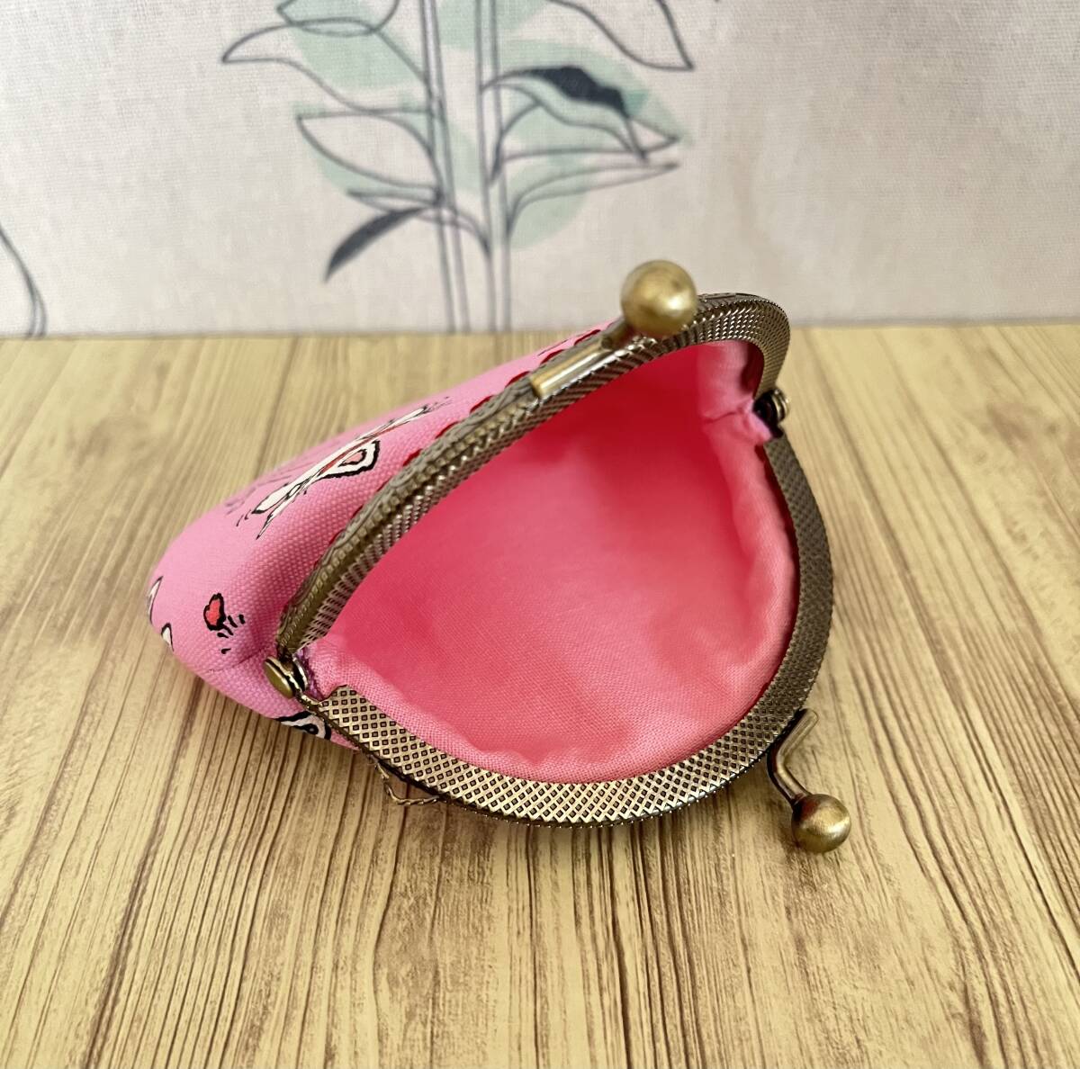 訳あり★手のひらサイズ★がま口 / ポーチ/ 財布 / 小物入れ / ハンドメイド _画像4