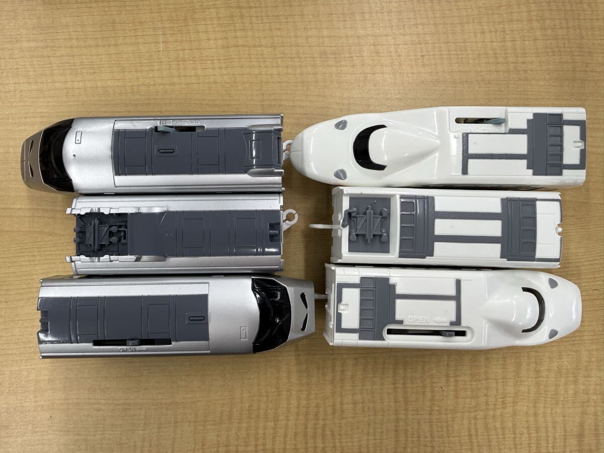 nB 80 E3系2000番代つばさ&E4系Max連結セット タカラトミー プラレール TOMY E3系2000番台新幹線つばさ E4系新幹線Max ※動作確認済_画像3
