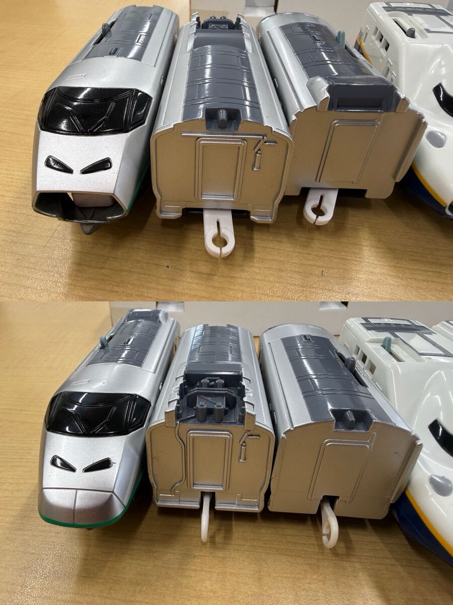 nB 80 E3系2000番代つばさ&E4系Max連結セット タカラトミー プラレール TOMY E3系2000番台新幹線つばさ E4系新幹線Max ※動作確認済_画像6