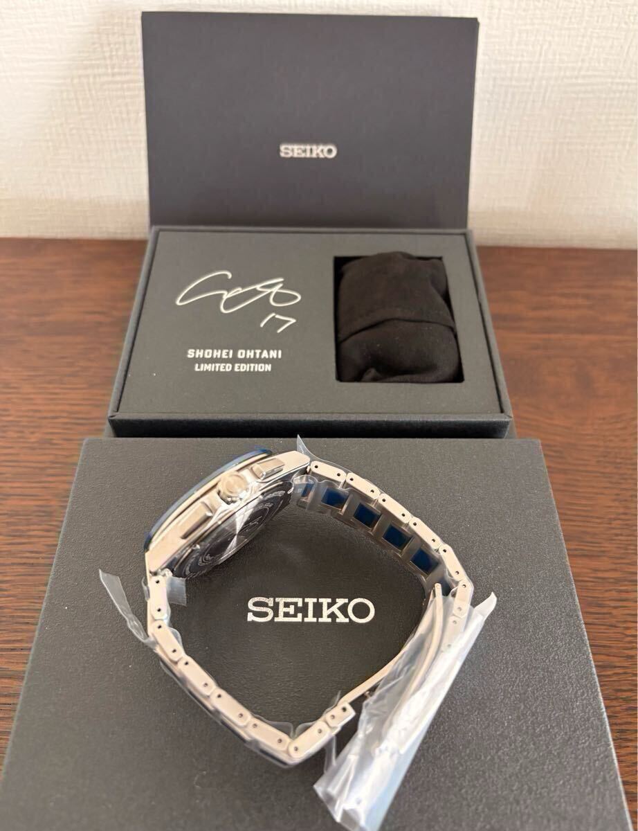 [ очень редкий трудно найти не использовался новый товар ] Seiko Astro n большой . sho flat ограниченная модель SBXC165 ограничение серийный с номером 