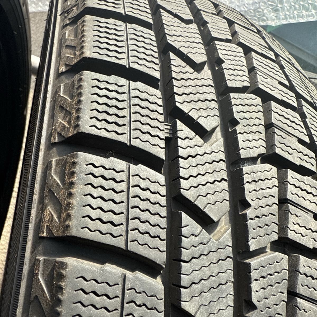 185/55R16 83Q ダンロップ WINTER MAXX WM02 スタッドレス 2019年製 2本 バリ山　送料無料（北海道以外）② 在庫４本あり_画像6