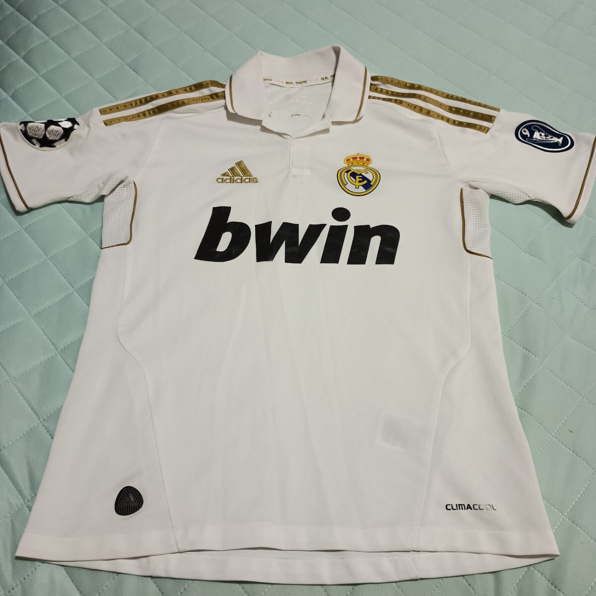 レアルマドリード ユニフォーム 2011-2012 アディダス Sサイズ 古着 サッカー _画像1