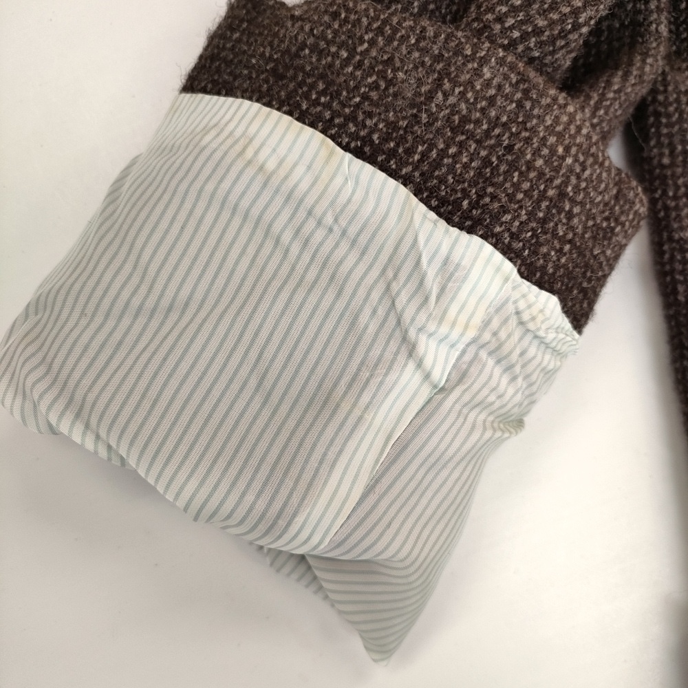 5-1111T^umii 908/45R/45rpm шерсть сделано в Японии размер 2 пальто Brown umi four чай пять a-rupi- M 257980