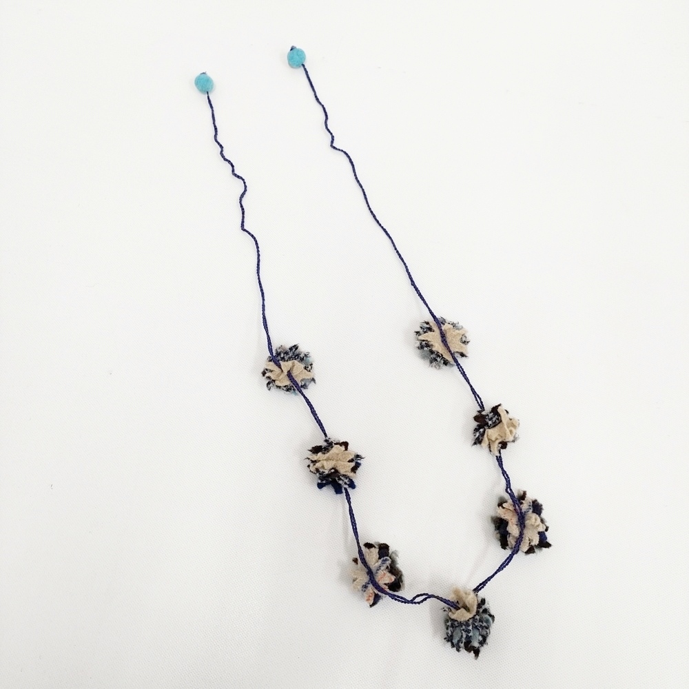 5-1112G*45R/45rpm цветок колье аксессуары колье темно-синий бежевый four чай пять a-rupi- M 272875