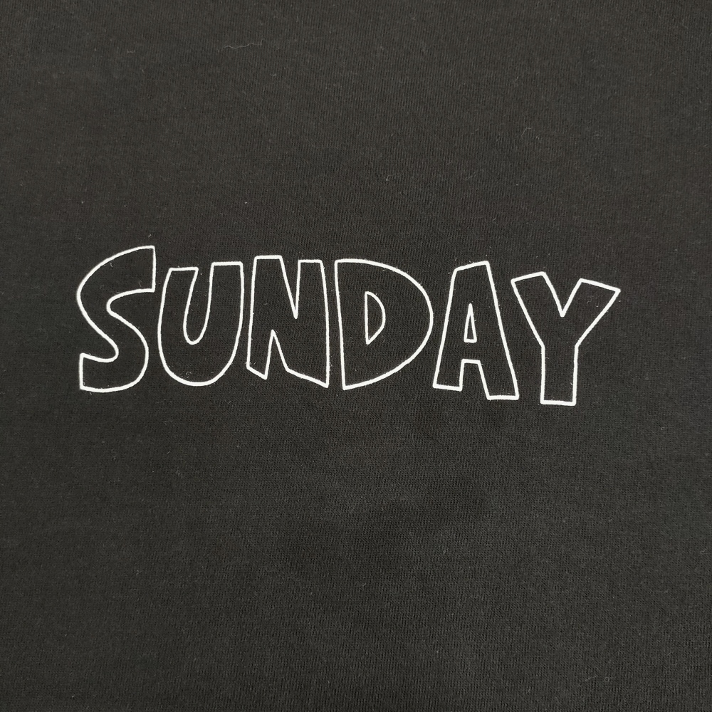 5-1118M♪JOURNAL STANDARD LUXE SUNDAY SMILE ロンT サイズL 長袖Ｔシャツ カットソー ブラック ジャーナルスタンダード ラックス 275355_画像4