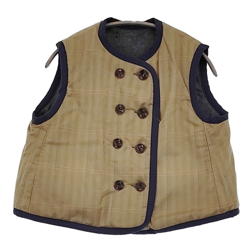 5-1118T!45R/45rpm джерси flano. двусторонний стеганый лучший обычная цена 63800 иен серый бежевый four чай пять a-rupi- M 272482