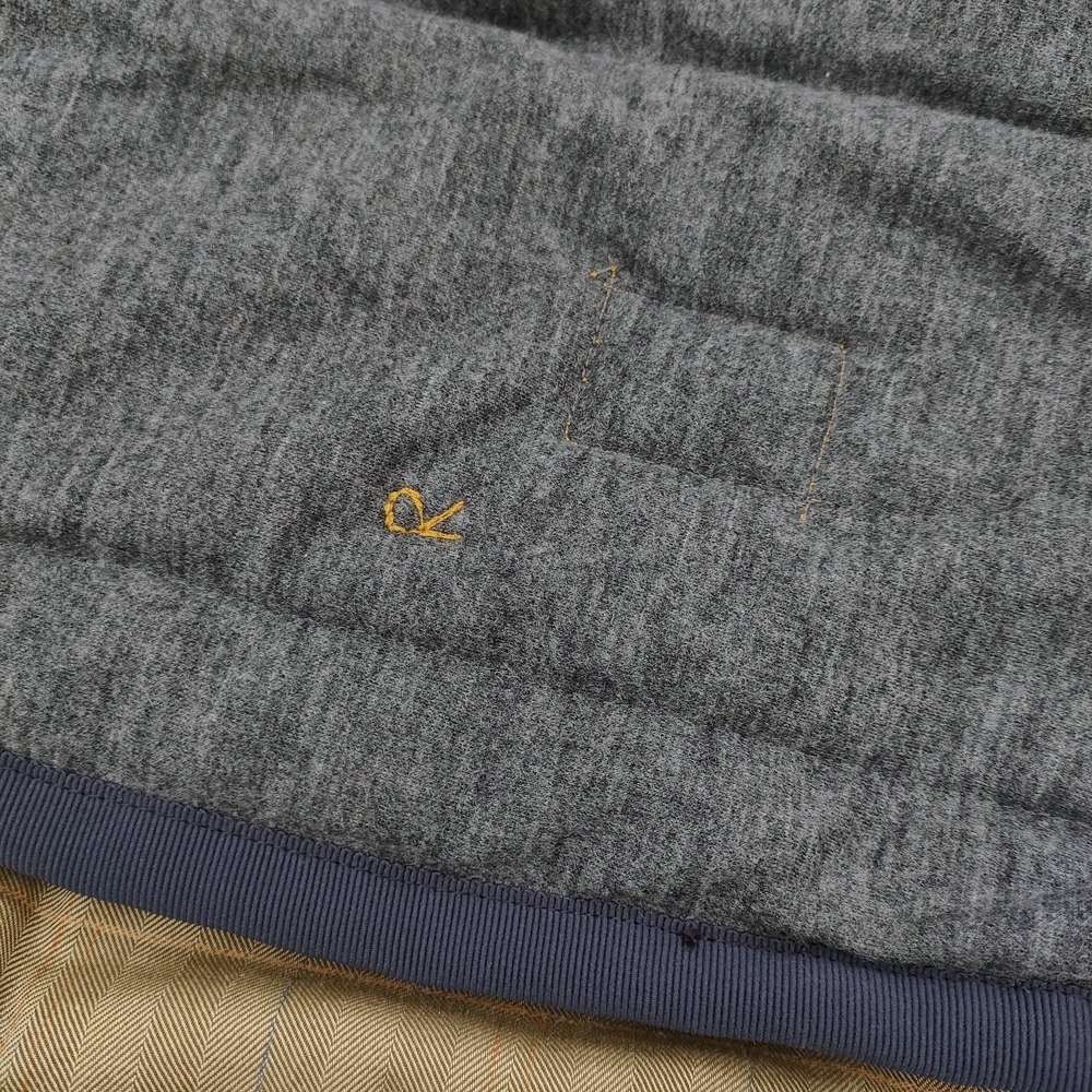 5-1118T!45R/45rpm джерси flano. двусторонний стеганый лучший обычная цена 63800 иен серый бежевый four чай пять a-rupi- M 272482