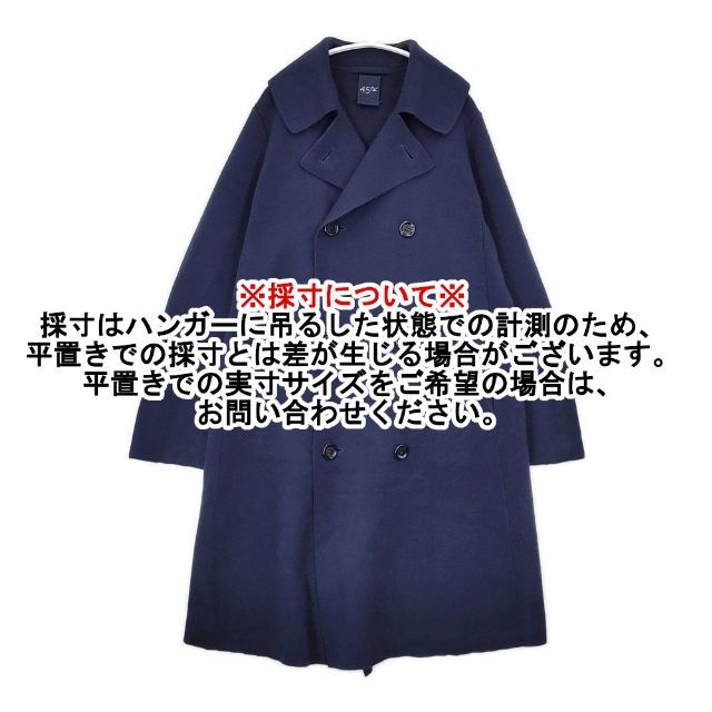 5-1119T-45R/45rpm черепаха задний гладкий. AKIYA пальто обычная цена 79200 иен пальто темно-синий four чай пять a-rupi- M 268292