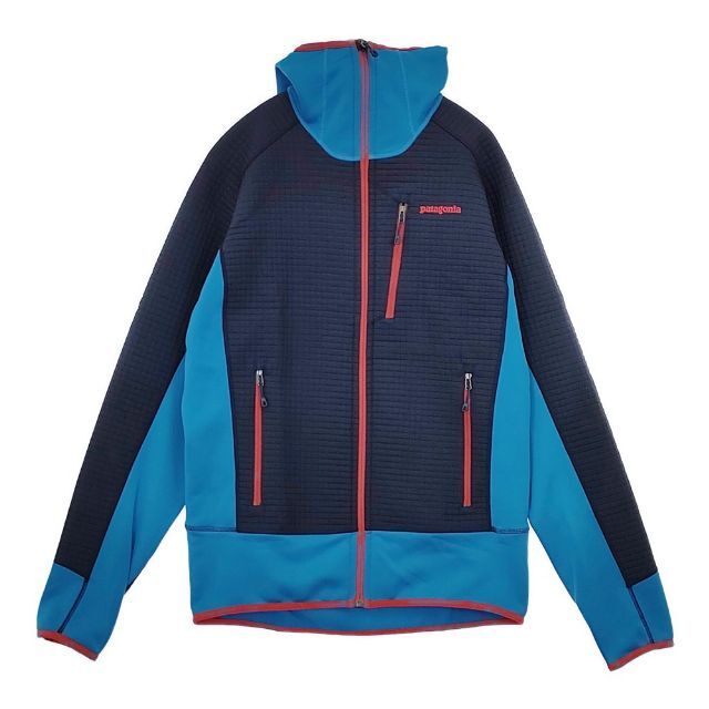 5-1124T∞patagonia デュアル アスペクトフーディ 定価32000円 83200 polartec パーカー ブルー パタゴニア 271403_画像1
