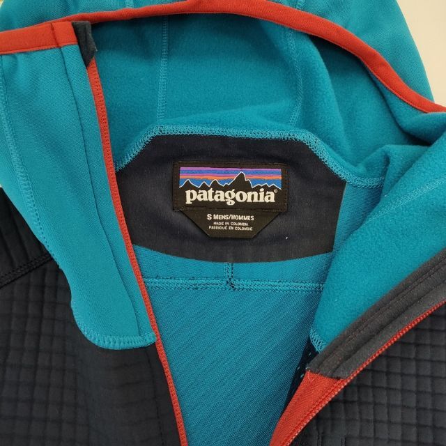 5-1124T∞patagonia デュアル アスペクトフーディ 定価32000円 83200 polartec パーカー ブルー パタゴニア 271403_画像3