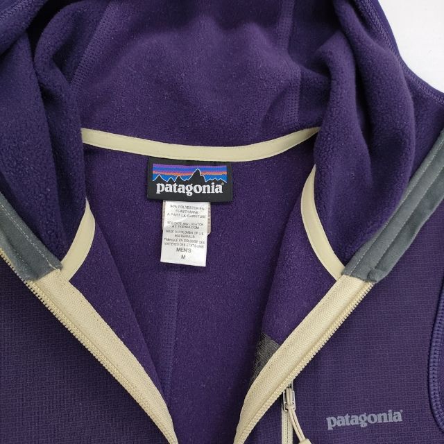5-1124T∞patagonia ピトン ハイブリッド フーディー 31810 Piton Hybrid Hoody ポーラテック パーカー パープル パタゴニア 271401_画像3