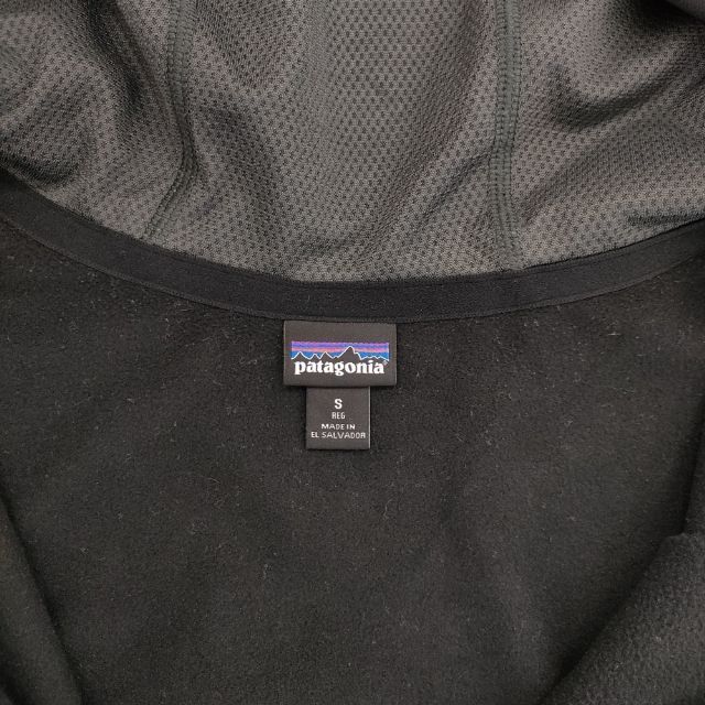 5-1124M∞patagonia スモールフライングフィッシュジップパーカー 39526 パーカー ブラック パタゴニア 271405_画像3