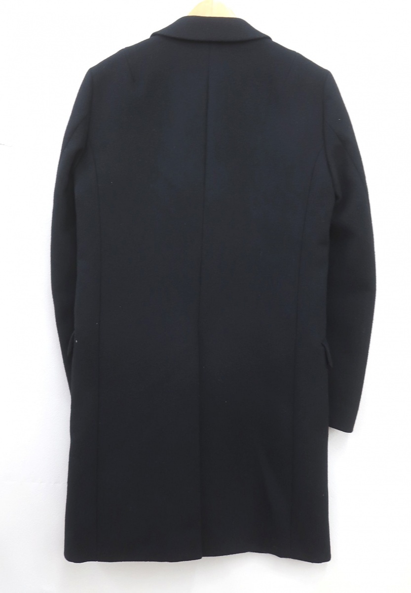 ATTACHMENT アタッチメント カシミヤ混平二重 メルトン シングル チェスターコート　1_画像2