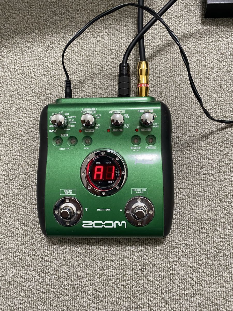 【商品名】Zoom A2 Acoustic Guitar Multi-Effects Pedal、【カテゴリー】ギターエフェクター、【メーカー】Zoom_画像2