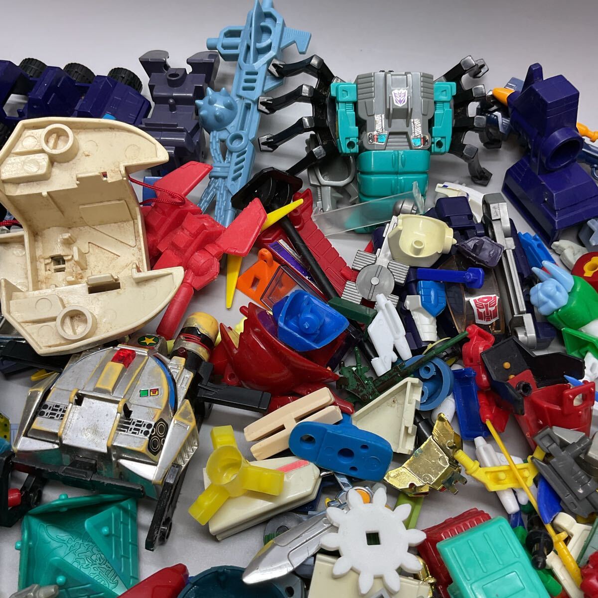 Ｓ 大量 まとめ SDガンダム ガンダム など トランスフォーマー パーツ 部品 当時物_画像8