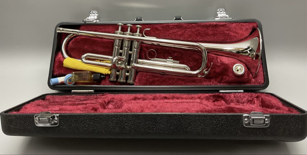 S YAMAHA ヤマハ トランペット YTR-1310 金管楽器 管楽器 楽器 ケース付_画像2