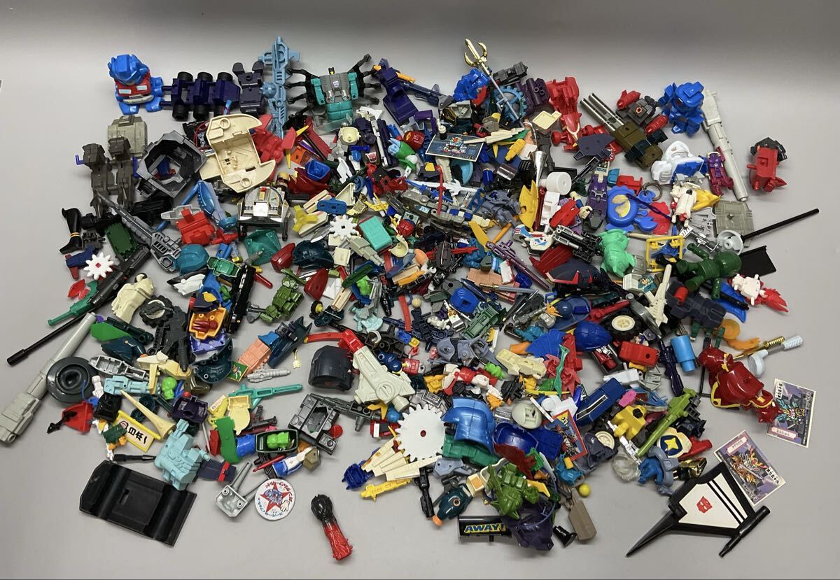 Ｓ 大量 まとめ SDガンダム ガンダム など トランスフォーマー パーツ 部品 当時物_画像1
