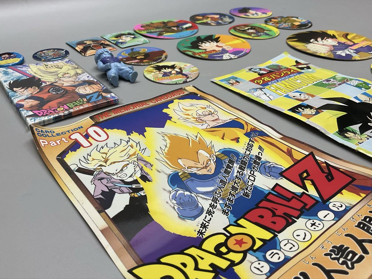 O7 ドラゴンボール メンコ 面子 ジャンク おもちゃ フィギュア 缶バッチ ポチ袋 ドラゴンボールZ_画像2