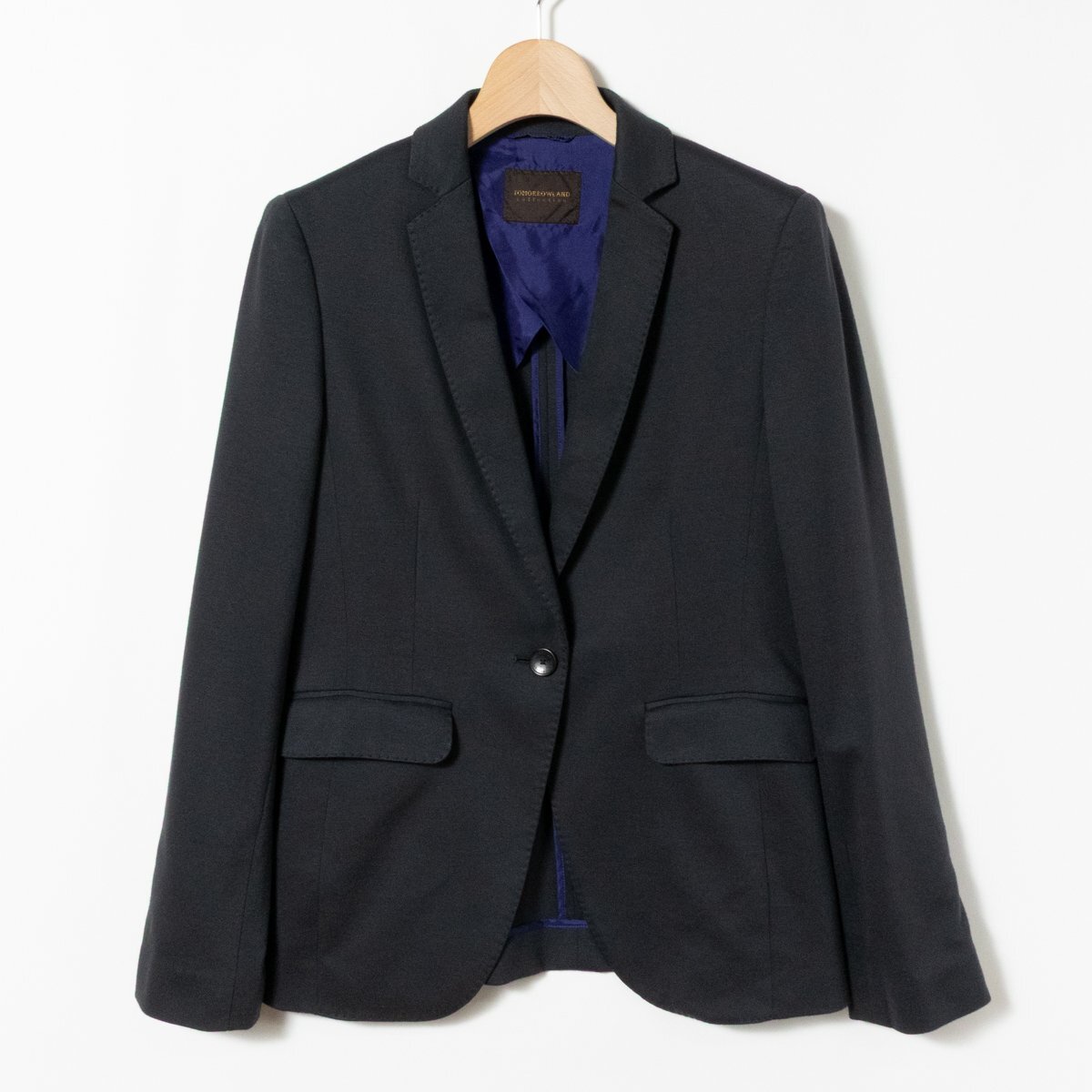 TOMORROWLAND collection Tomorrowland коллекция tailored jacket одиночный темно-синий 36 S одноцветный простой офис selection moni 