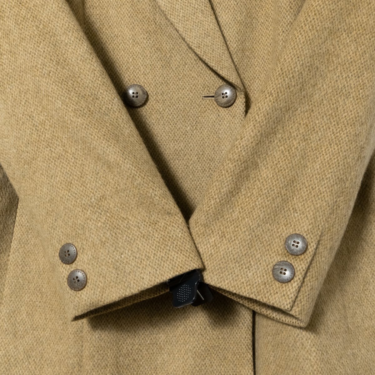 Leilian レリアン テーラードジャケット ウール アンゴラ カシミヤ ベージュ 9 Mサイズ レディース オフィス カジュアル ビジネス 秋冬_画像9