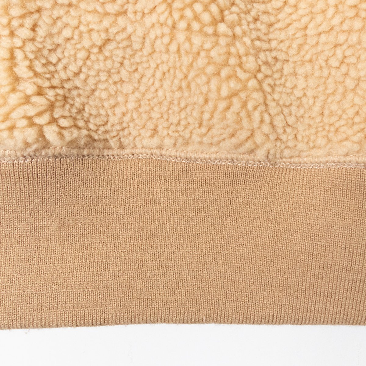 Gymphlex ジムフレックス GP ボア フード ベスト サイズ14 ポリエステル アクリル レディース 婦人 トップス ベージュ 無地 カジュアル_画像8