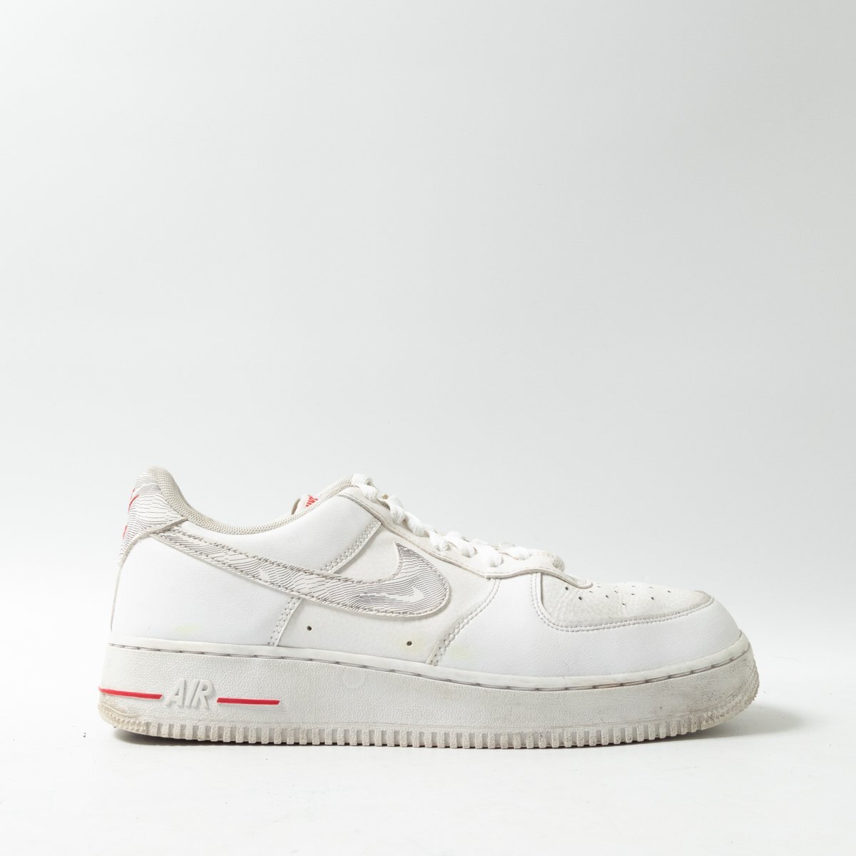 [1 иен старт ]NIKE Nike AIR FORCE 1 LOW Topography Pack военно-воздушные силы one low topo graph .- упаковка US9.5 27.5cm мужской 