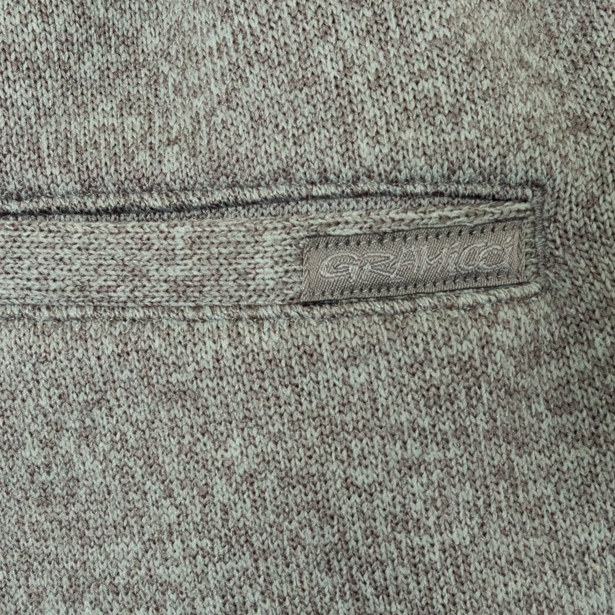 【1円スタート】GRAMICCI グラミチ ボンディングニットフリースリブパンツ ボトムス GLP-21E2019 F(165/85)杢グレー ポリエステル メンズ_画像8