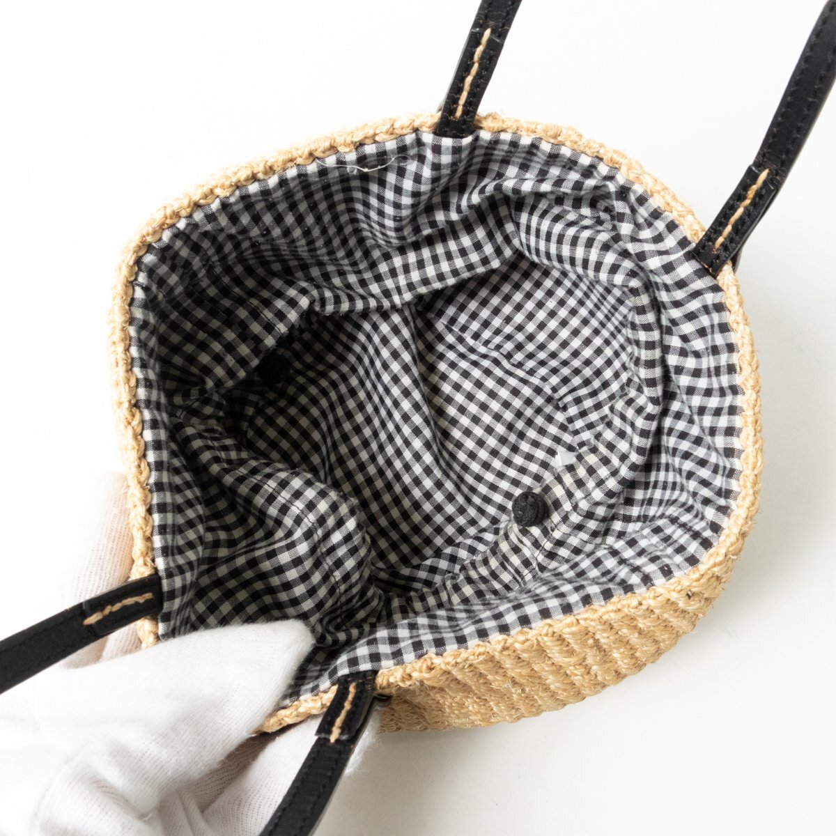 [1 иен старт ]To b. by agnes b. палец на ноге Be bai Agnes B корзина сумка оттенок бежевого черный мешочек ручная сумка симпатичный весна лето женский сумка 