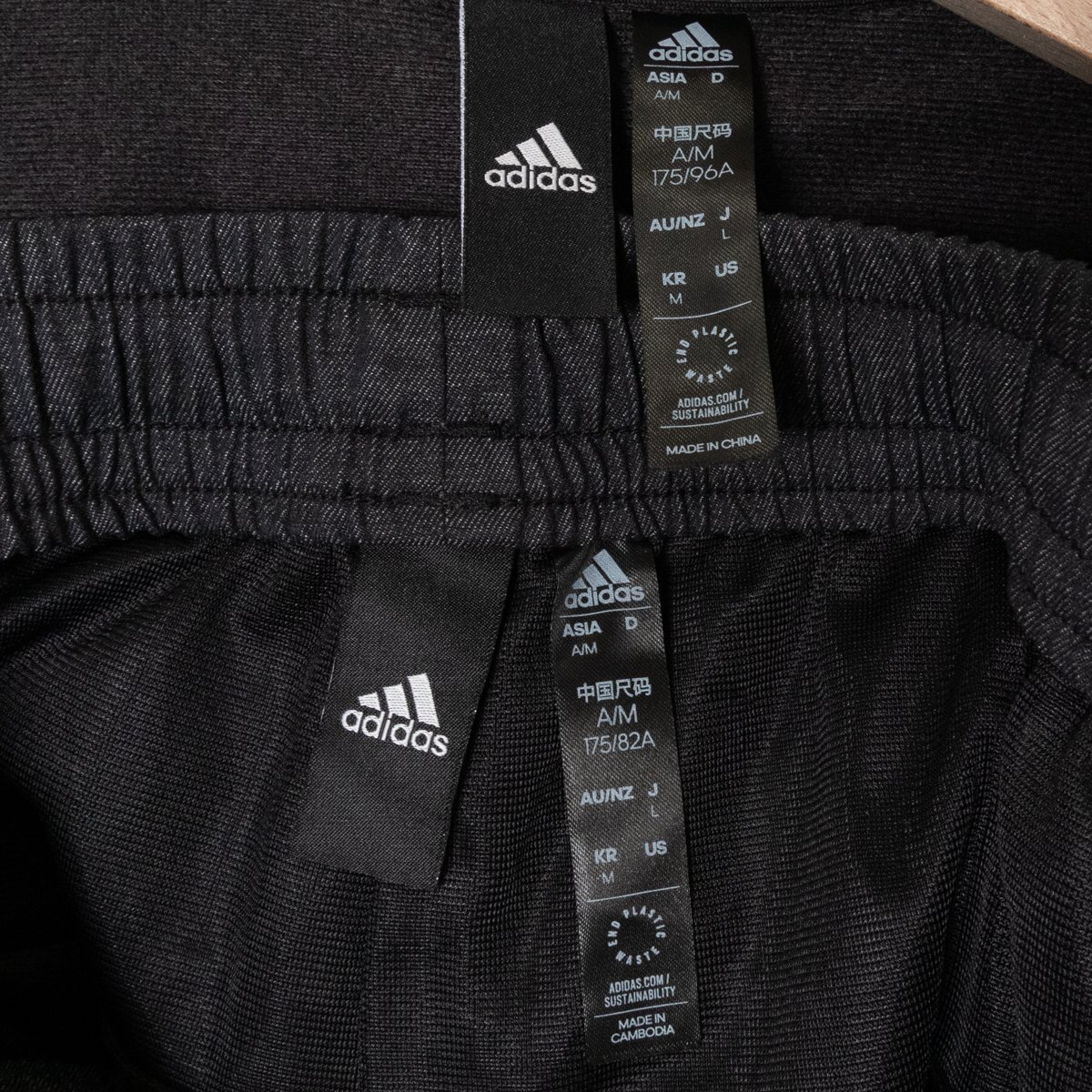 adidas アディダス ウインドジャケットパンツ セットアップ M/M ナイロン ポリ ブラック系 スポーティ トレーニング 春秋冬 紳士 メンズ_画像7