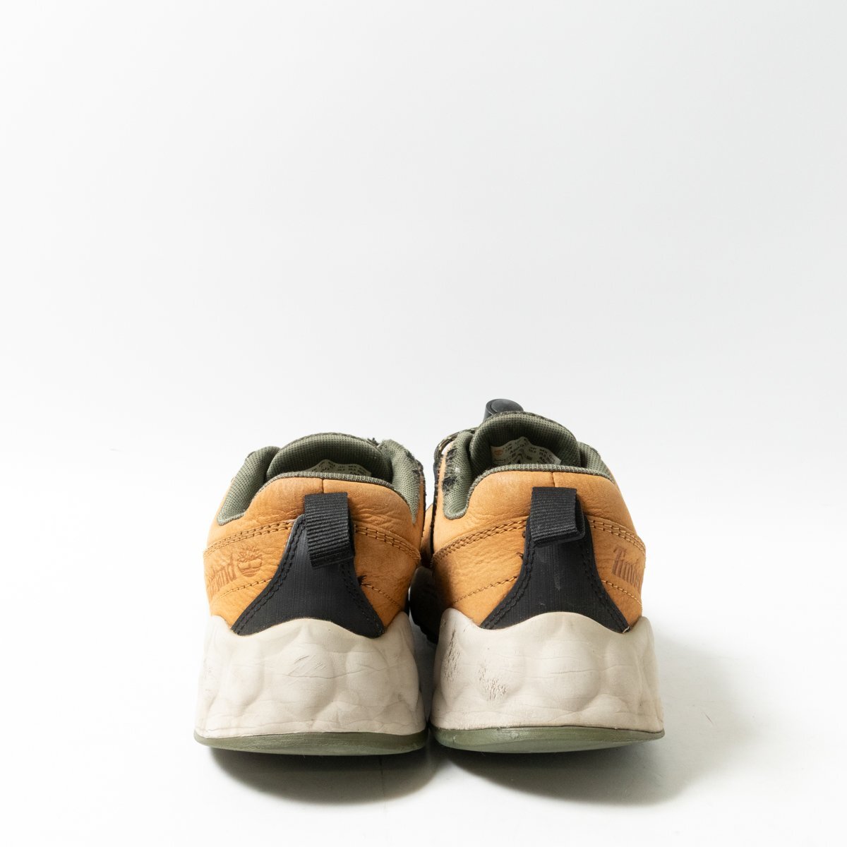 【1円スタート】Timberland ティンバーランド SOLAR WAVE LOW LEATHER ソーラー ウェイブ ロー レザー A2DJ7 US7.5 25.5cm メンズ ブラウン_画像2