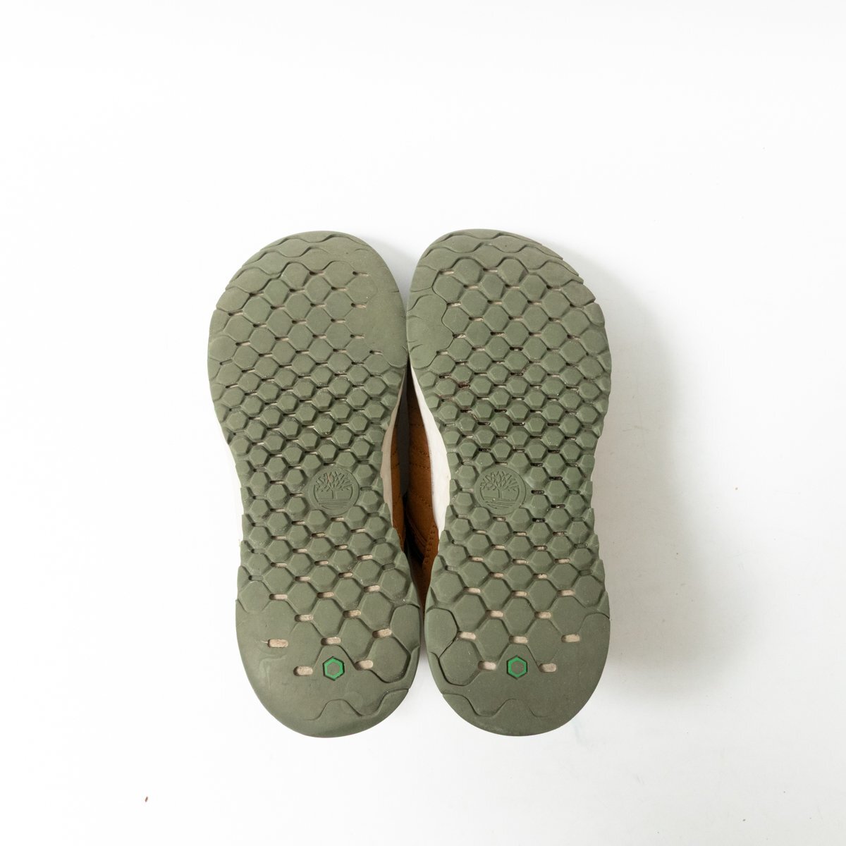 【1円スタート】Timberland ティンバーランド SOLAR WAVE LOW LEATHER ソーラー ウェイブ ロー レザー A2DJ7 US7.5 25.5cm メンズ ブラウン_画像8