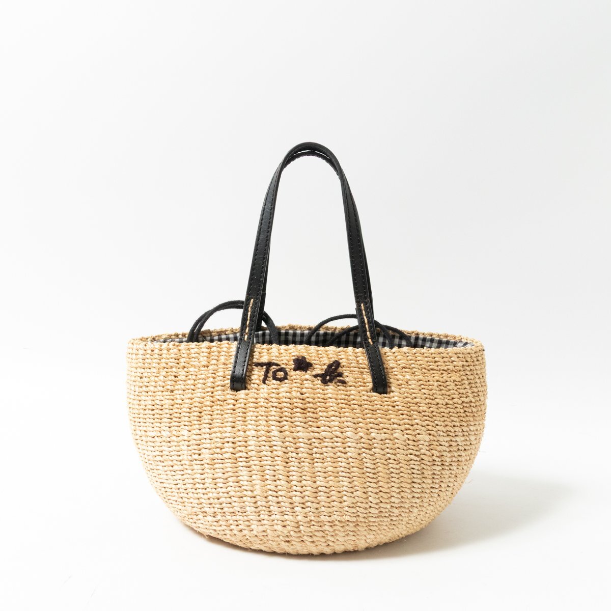 [1 иен старт ]To b. by agnes b. палец на ноге Be bai Agnes B корзина сумка оттенок бежевого черный мешочек ручная сумка симпатичный весна лето женский сумка 