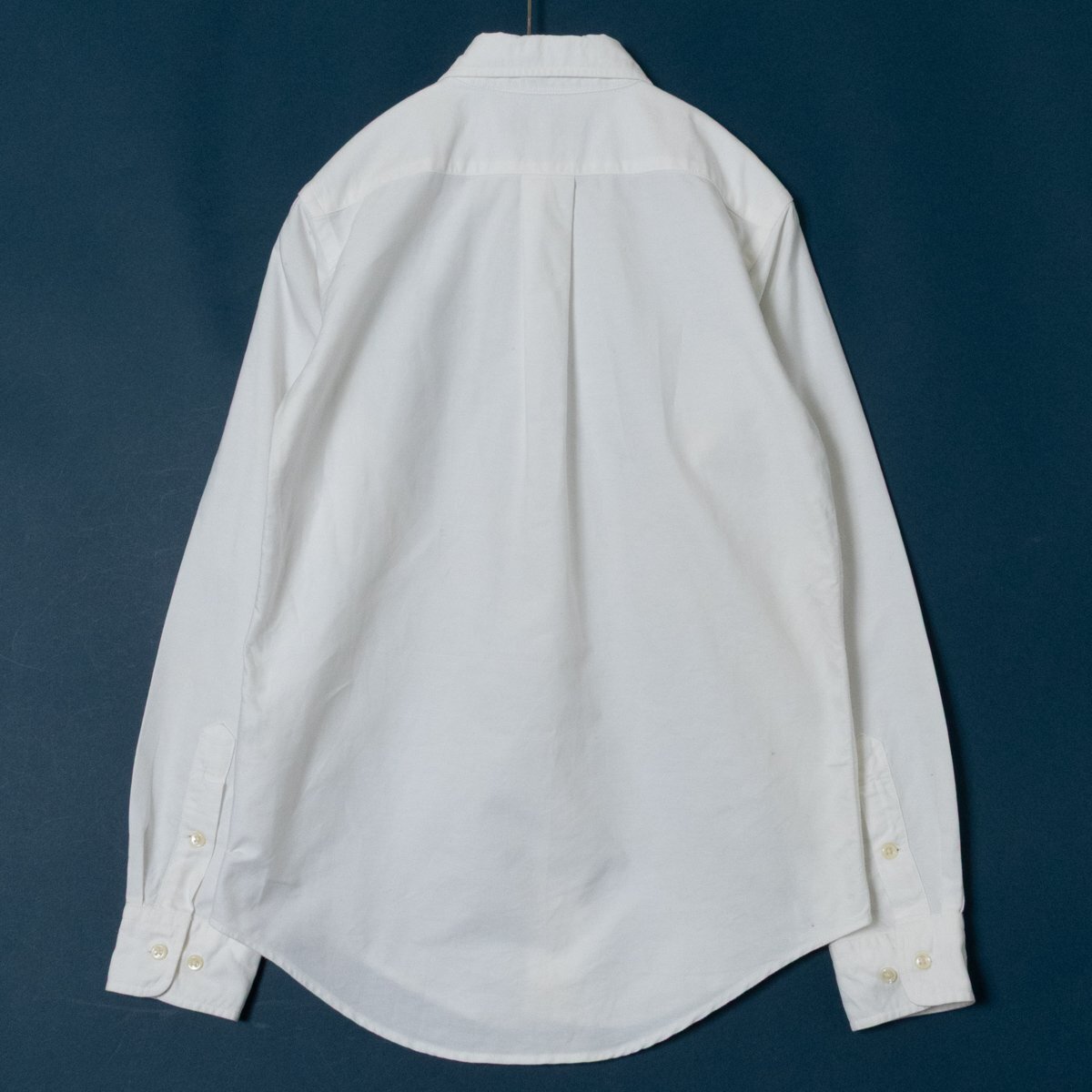 Ralph Lauren ラルフローレン オックスフォードボタンダウンシャツ 長袖 150cm コットン100％ ホワイト系 ポニー刺繍 男児 ジュニア 子供_画像10