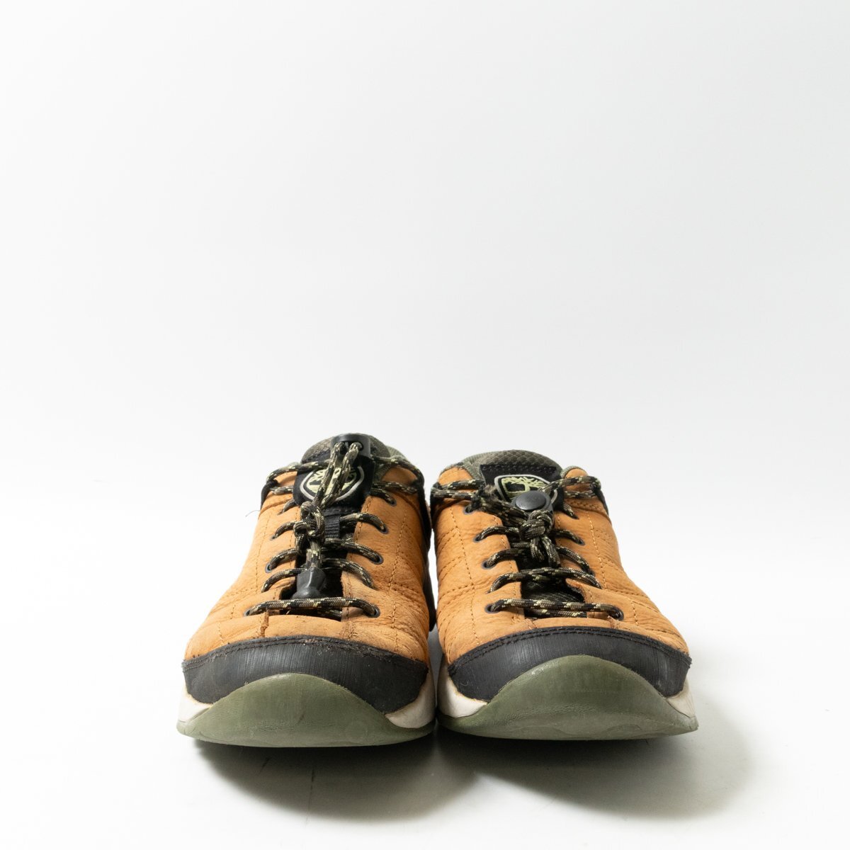 【1円スタート】Timberland ティンバーランド SOLAR WAVE LOW LEATHER ソーラー ウェイブ ロー レザー A2DJ7 US7.5 25.5cm メンズ ブラウン_画像3