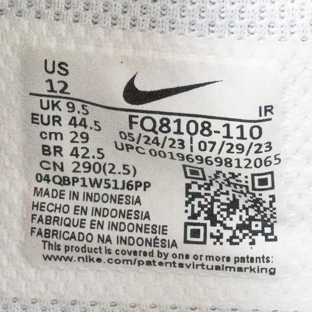 【1円スタート】 Nike ナイキ FQ8108-110 US12 29cm ウィメンズ コルテッツ アスレチック デパートメント スエード スニーカー メンズ_画像10