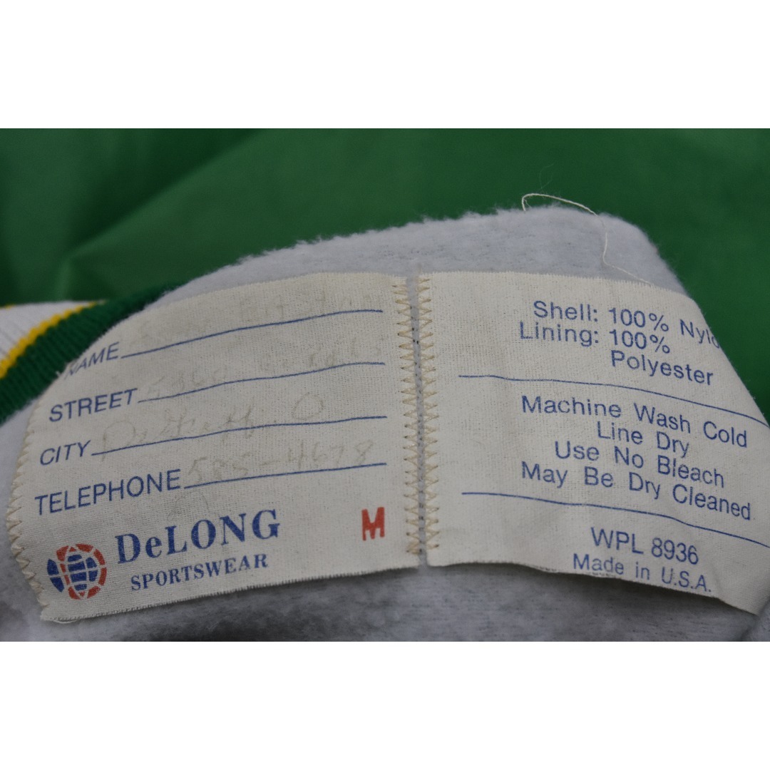 80’ｓDeLONG スタジャン USA製 無地 16910 ビンテージ 90_画像2