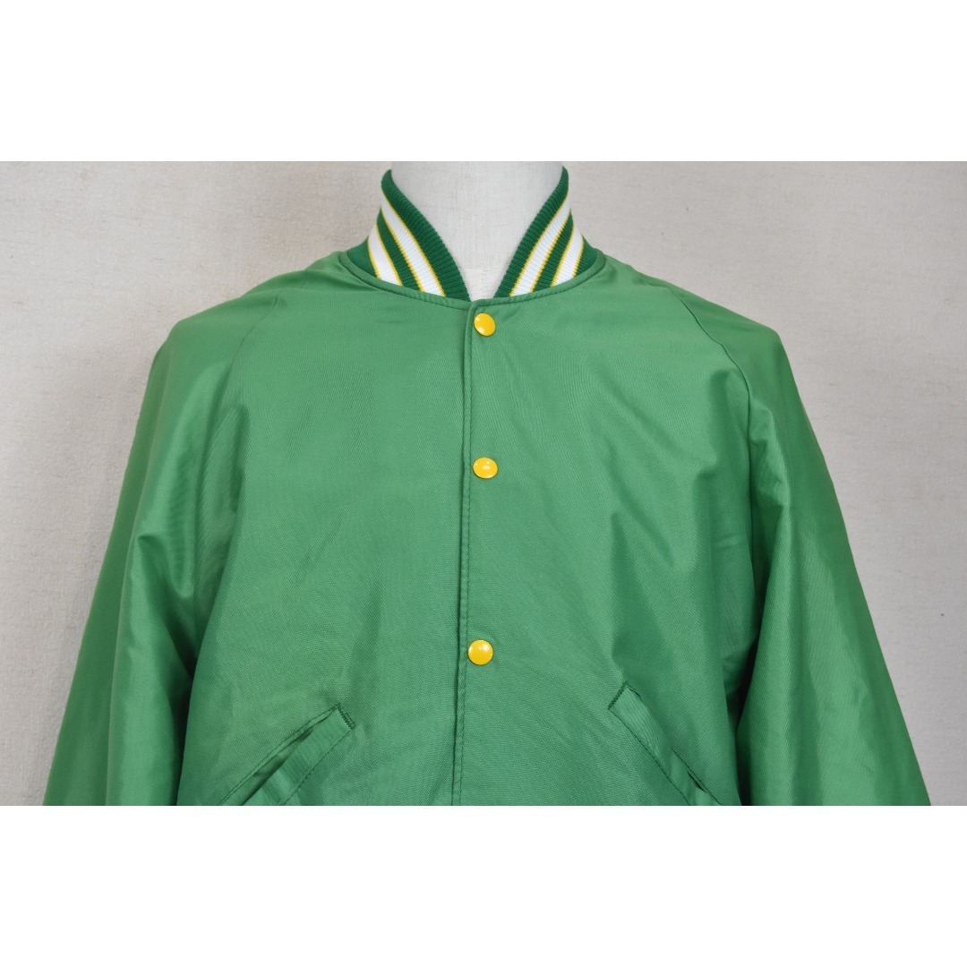 80’ｓDeLONG スタジャン USA製 無地 16910 ビンテージ 90_画像3