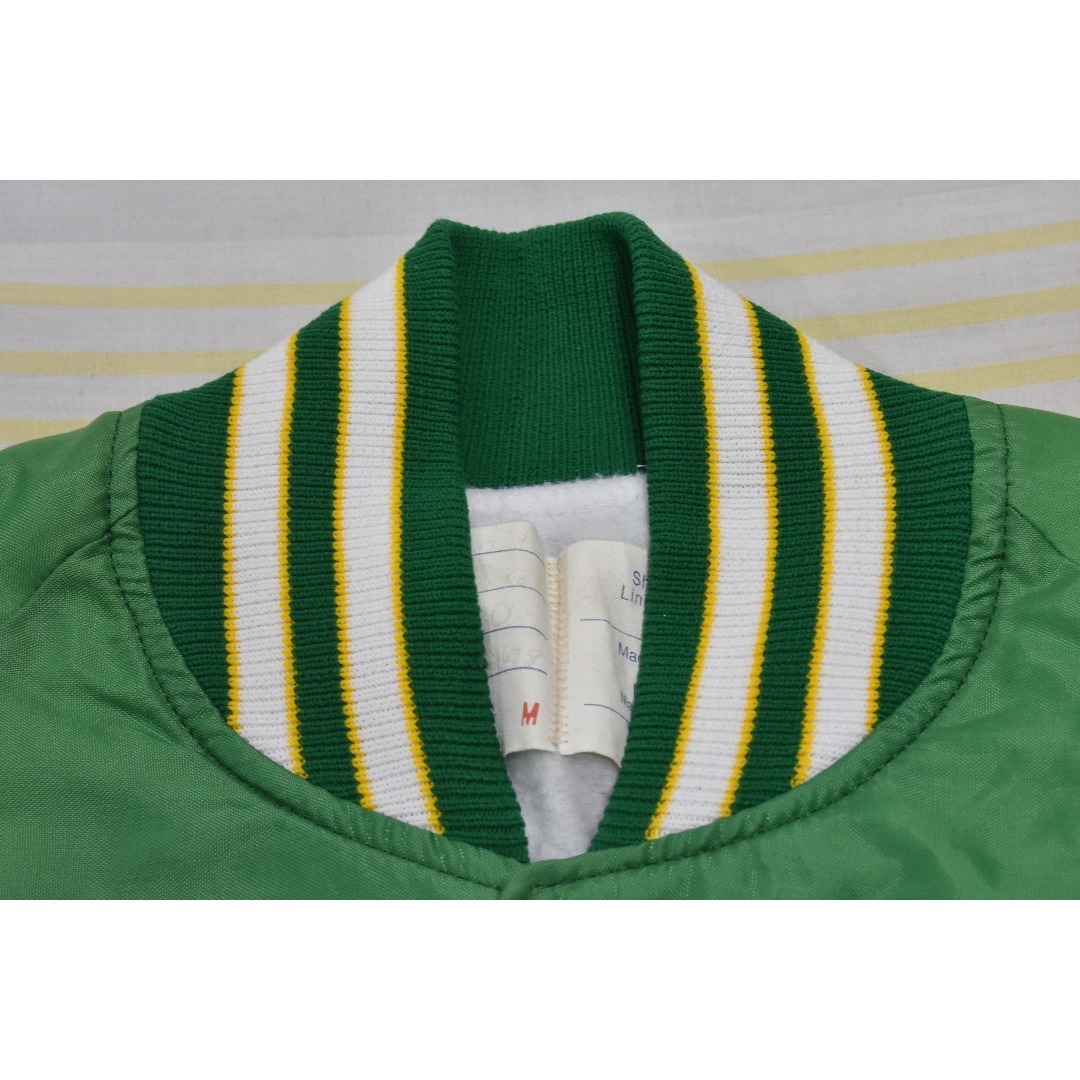 80’ｓDeLONG スタジャン USA製 無地 16910 ビンテージ 90_画像5