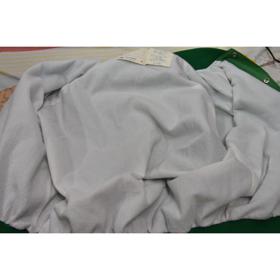 80’ｓDeLONG スタジャン USA製 無地 16910 ビンテージ 90_画像7