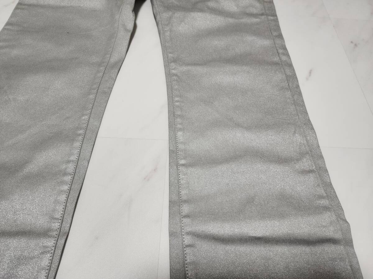 ディオールオム 2006年SS シルバー デニム 31 シルバー / Dior HOMME by Hedi Slimane パンツ グレー エディスリマン 銀 灰色 ジーンズ_画像3