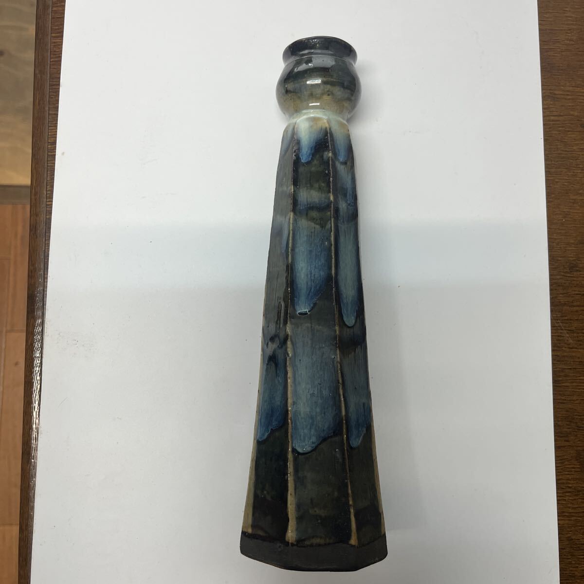 花瓶　ブルー系_画像8