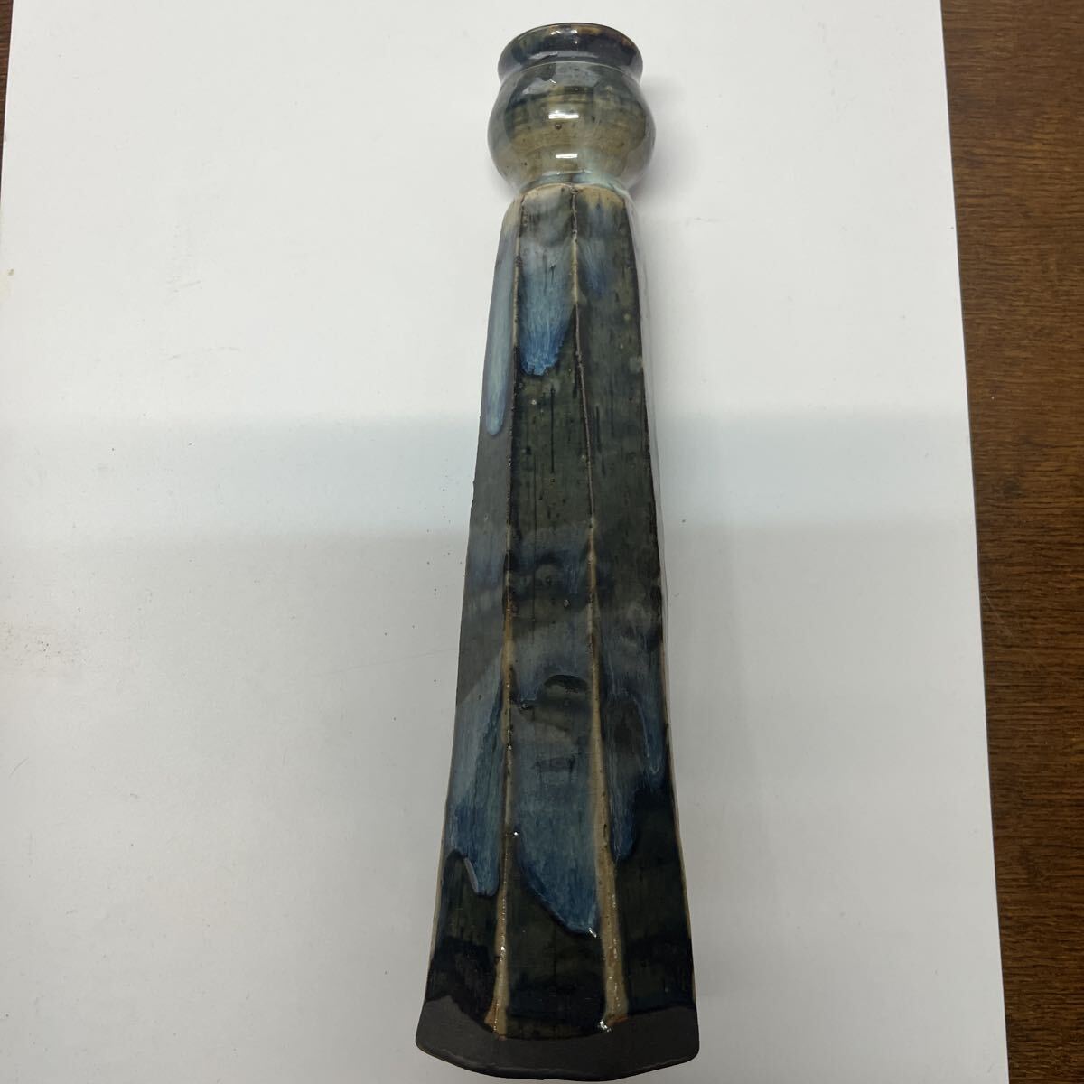 花瓶　ブルー系_画像9