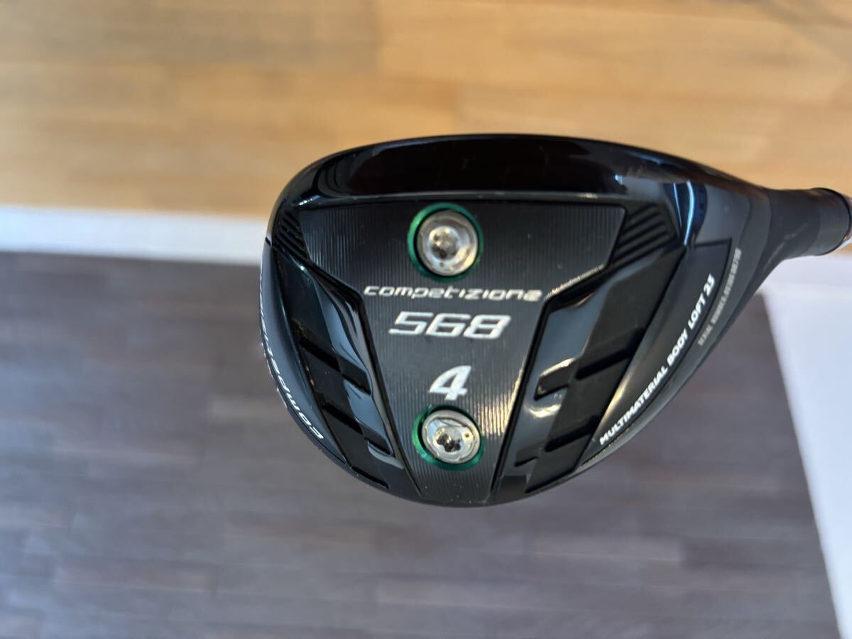 【送料無料】バルド BALDO2023 568 4U23度 ユーティリティ スチールファイバー hls 880 F4(S) ベッドカバー付_画像1