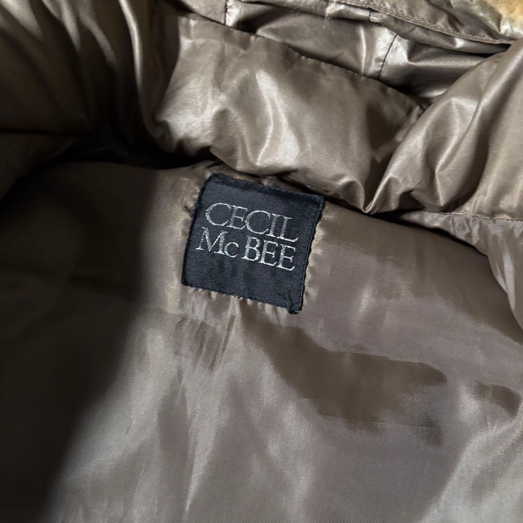 2000's custom far down jacket 2way y2k_画像7