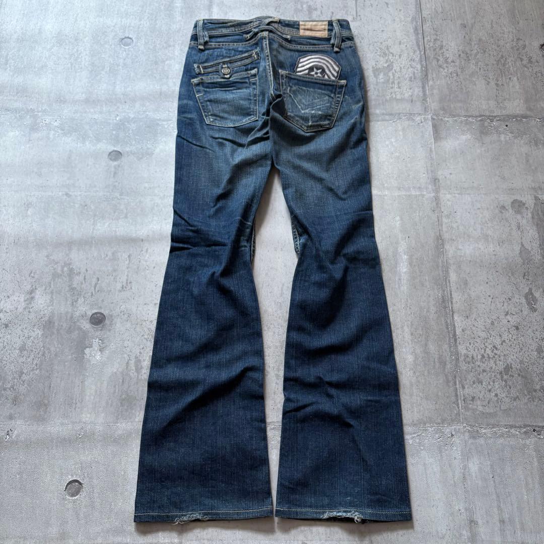 y2k taverniti so jeans flare denim 00s_画像2