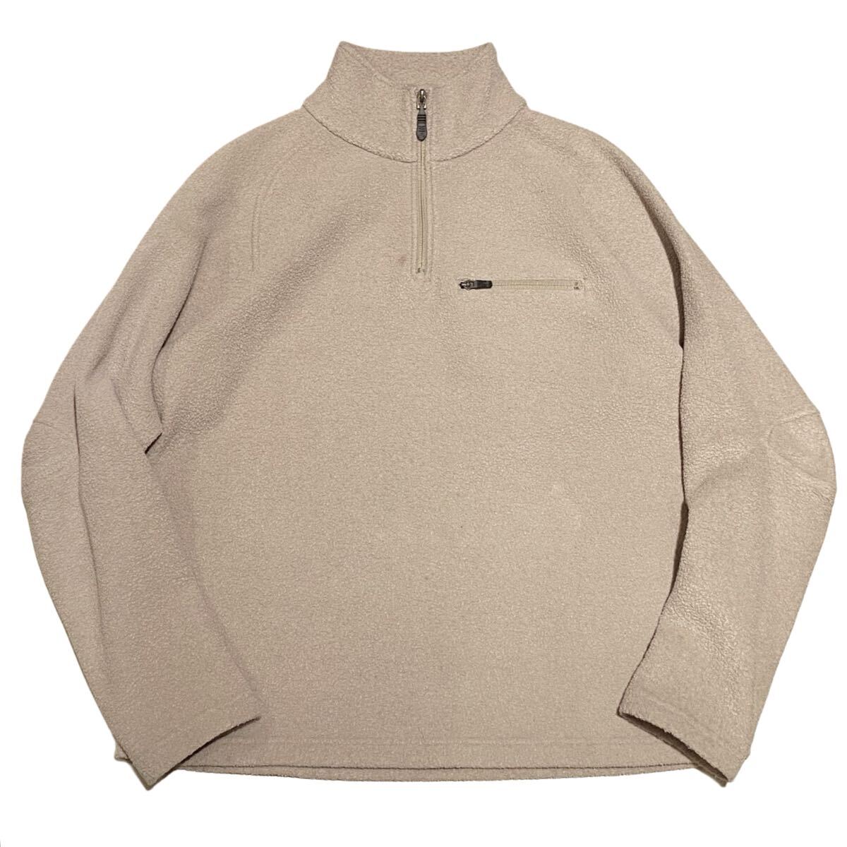 希少【90s 2000s ビンテージ NIKE おにぎりACG ナイキ ハーフジップ パイルフリース カットソー L】 オールド ロゴ パタゴニア_画像1