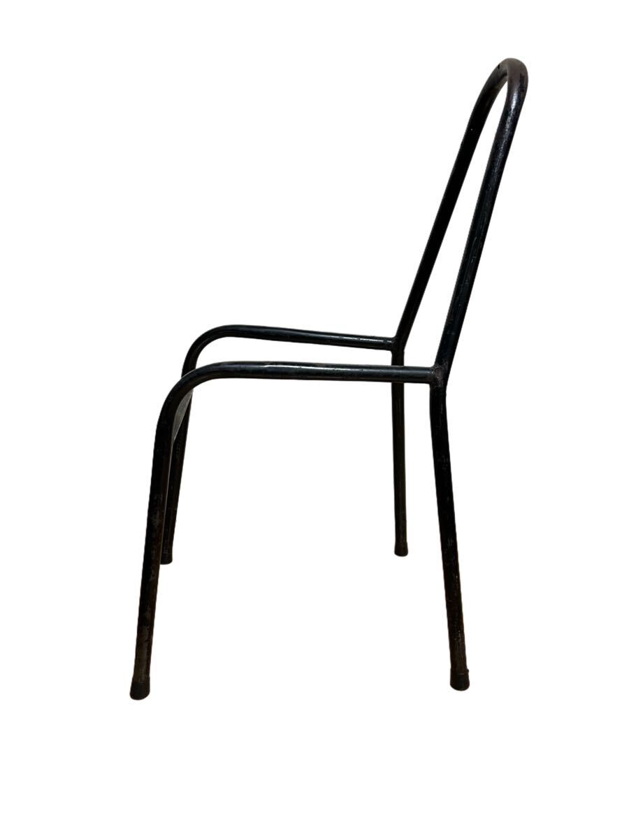 【50s 60s ビンテージ アンティーク アイアンの椅子フレーム 脚 ハンガーラック アメリカ USA 】店舗什器 ディスプレイ シャビー_画像2