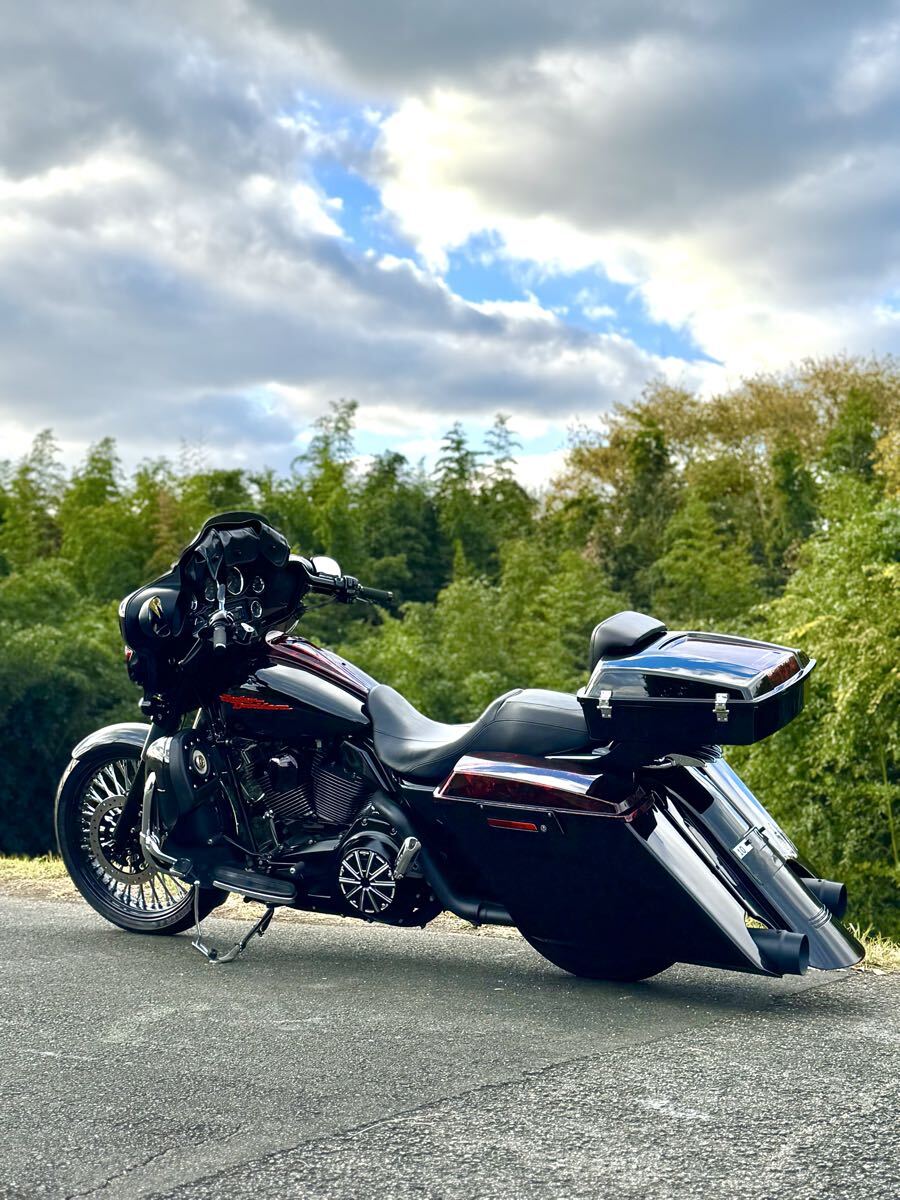 ハーレーダビッドソン　ツーリング　ストリートグライド　バガーカスタム　車検ほぼ2年付　年式平成20年4月　排気量1580cc 6速ミッション_画像1